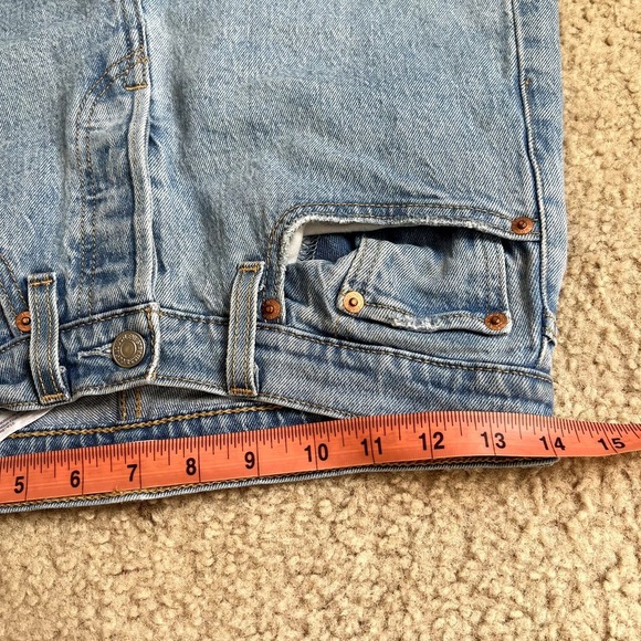 Levi's WEDGIE Premium High Rise Waisted Blue Denim Jeans - Picture 6 of 11